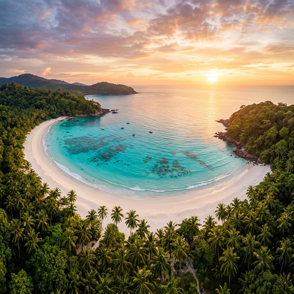 Andaman Beach Sunrise - Ahlan Homestays